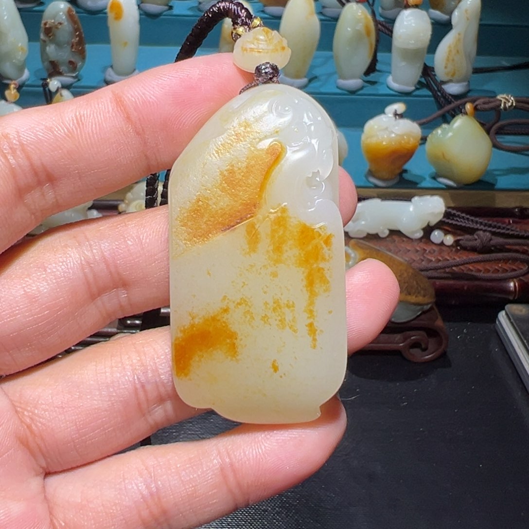 颈饰未镶嵌和田玉（子料）都*好