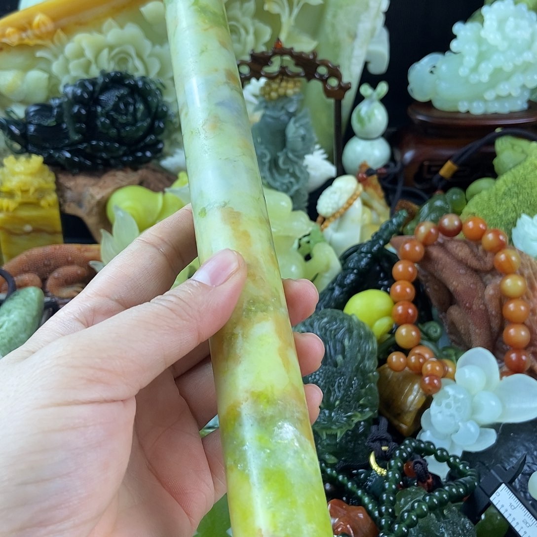 蛇纹石玉手把合金