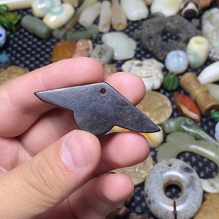 和田玉未镶嵌颈饰119