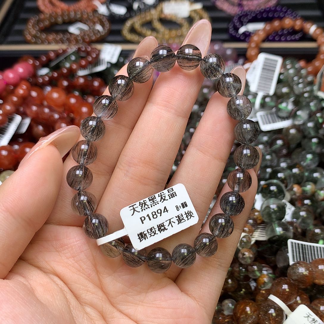 水晶手链未镶嵌，