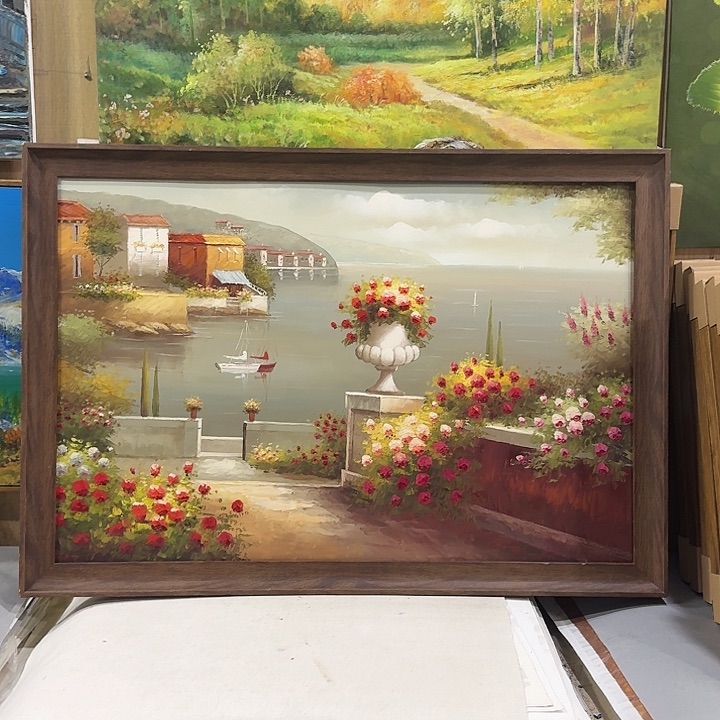 油画6898油画作品入选全国