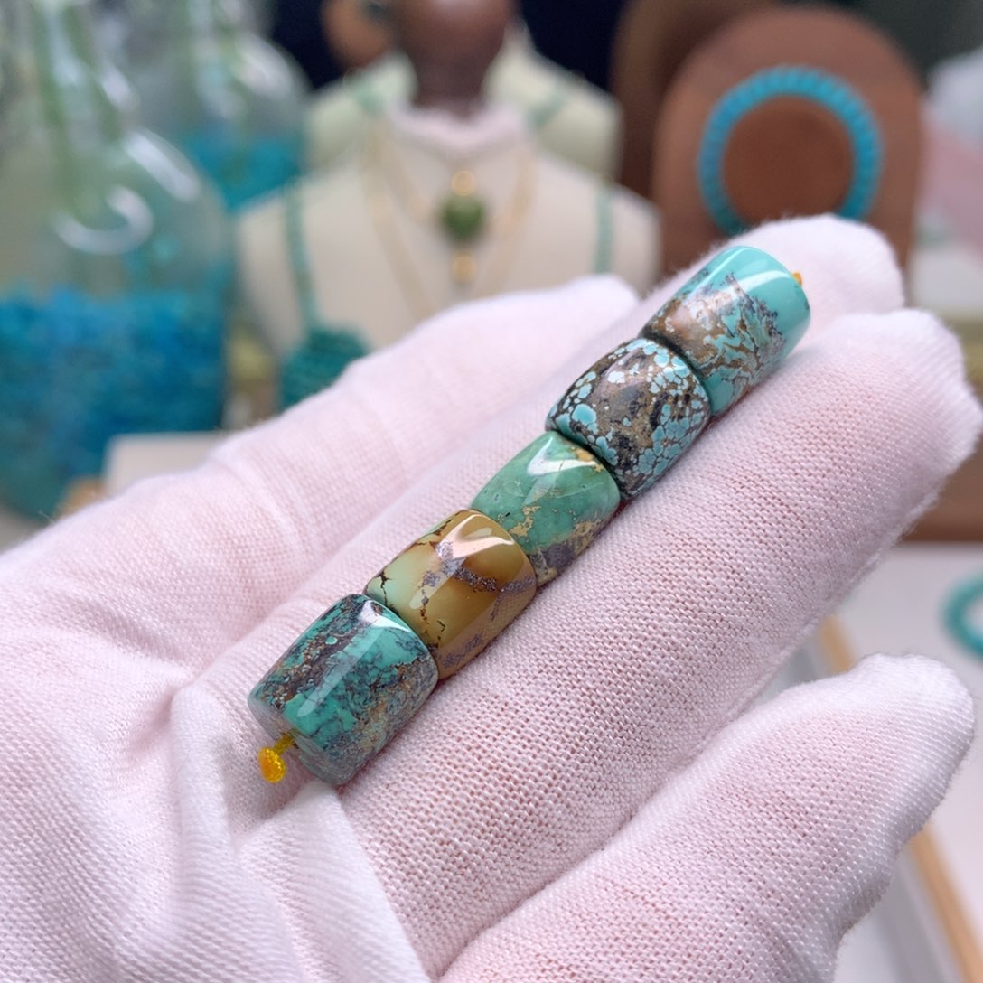 绿松石未镶嵌配饰