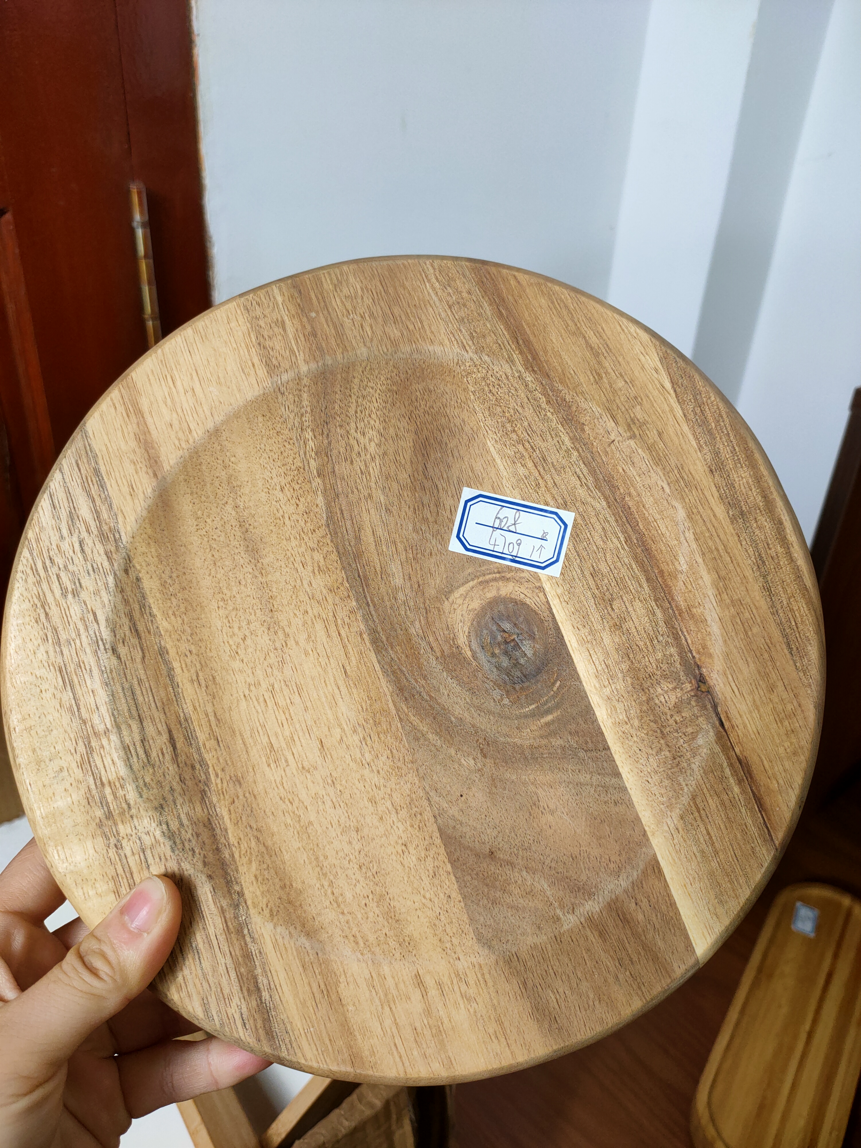 样板微瑕608号470g实木锅垫桌垫