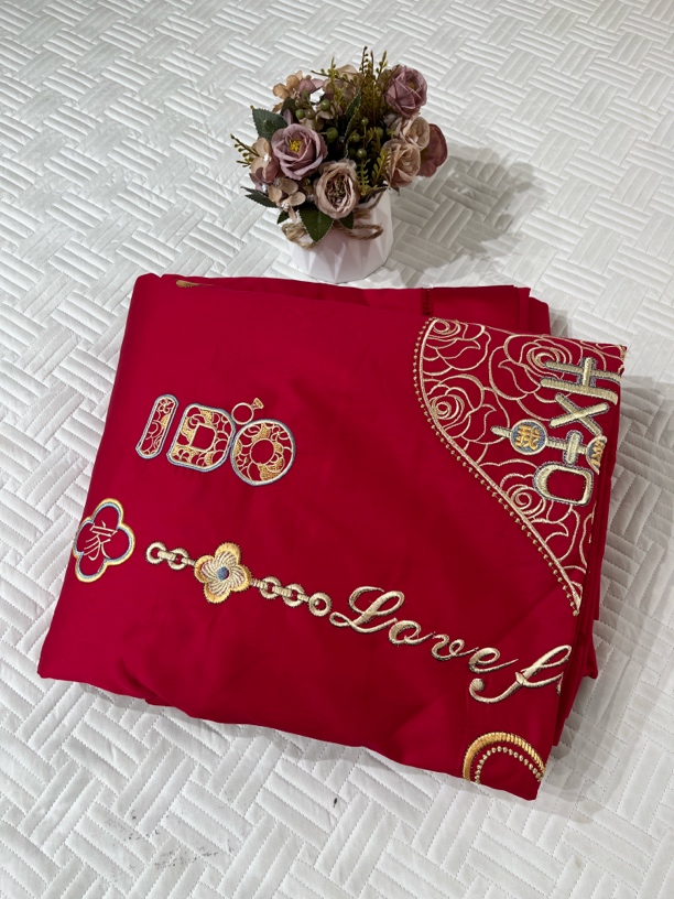 结婚啦婚庆四件套标准200*230微瑕～L2560