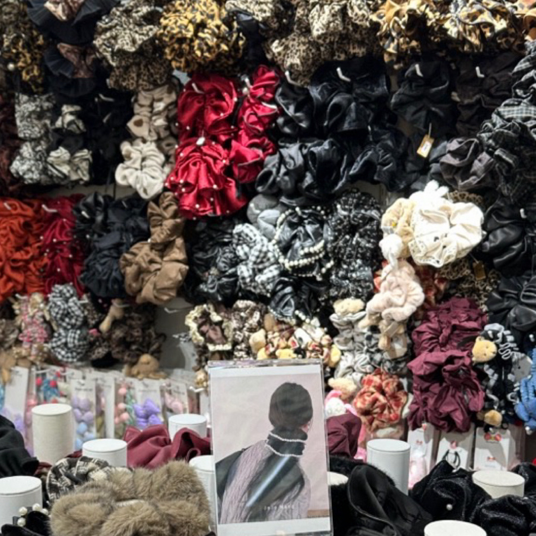 H粉见面礼 甜美风简约轻职风女发饰原创设计发圈发绳气质百搭