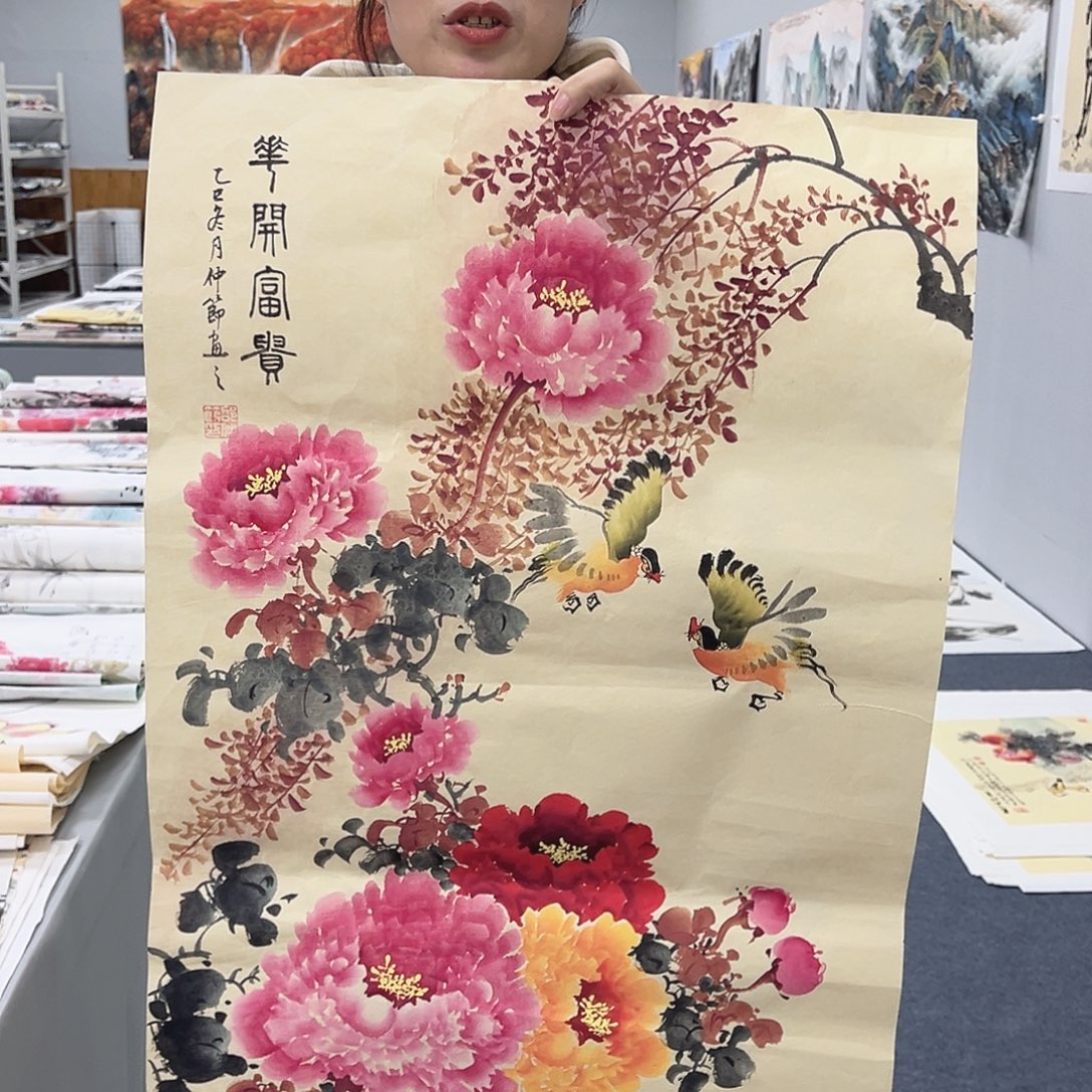 国画国画纯手绘作品