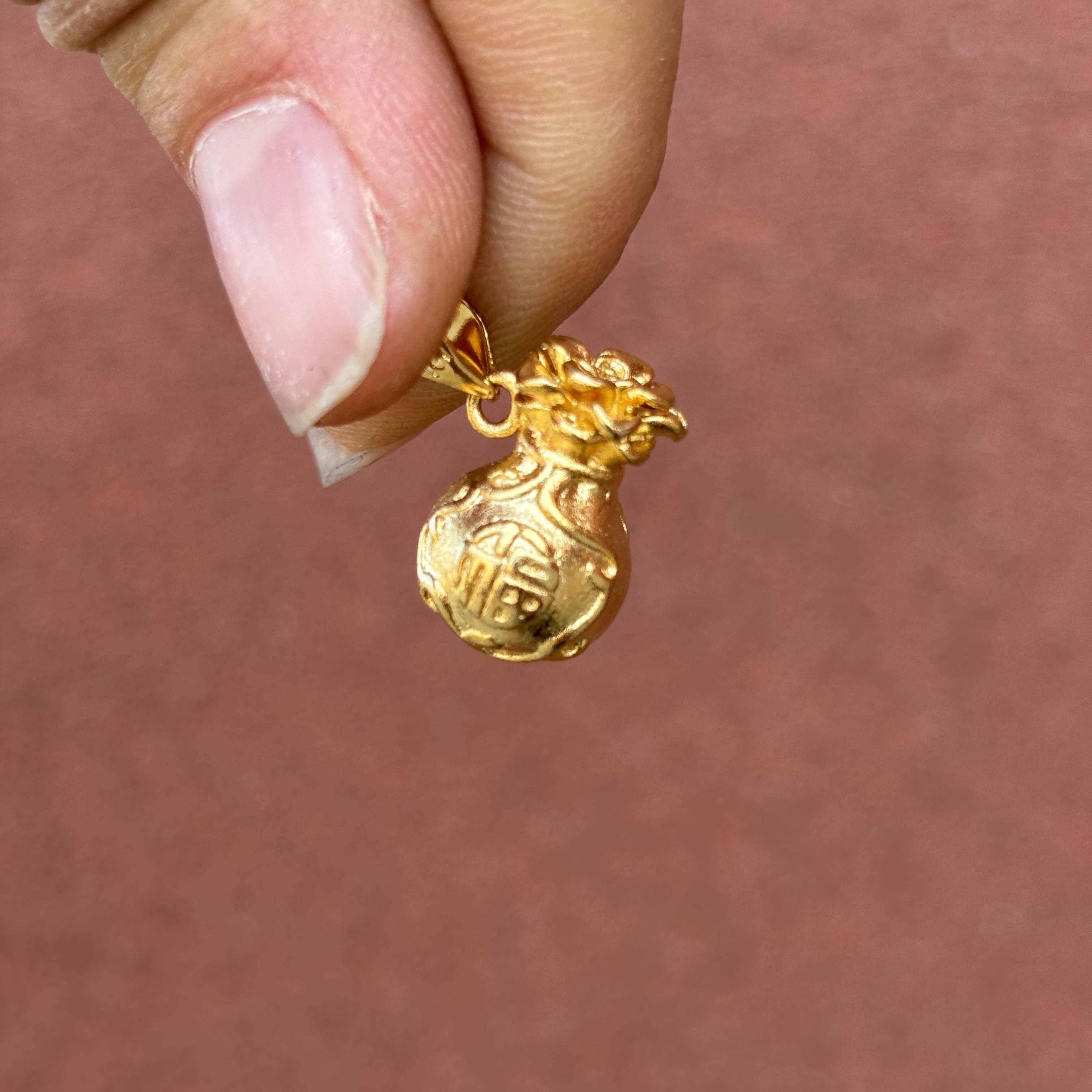 509-富贵福袋吊坠