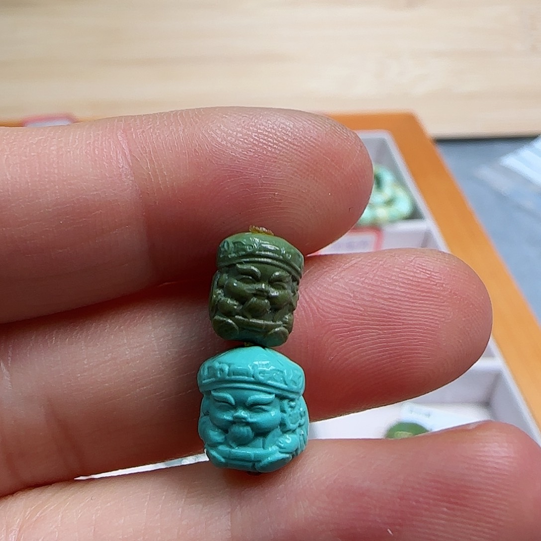 绿松石珠宝半成品未镶嵌