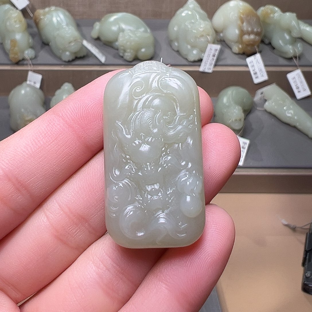 和田玉挂件未镶嵌