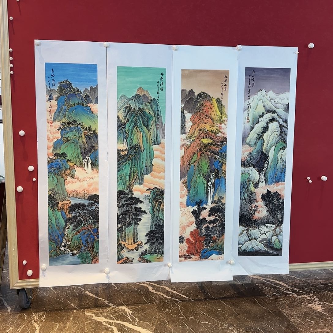 有机玻璃精品书画作品入选展览获