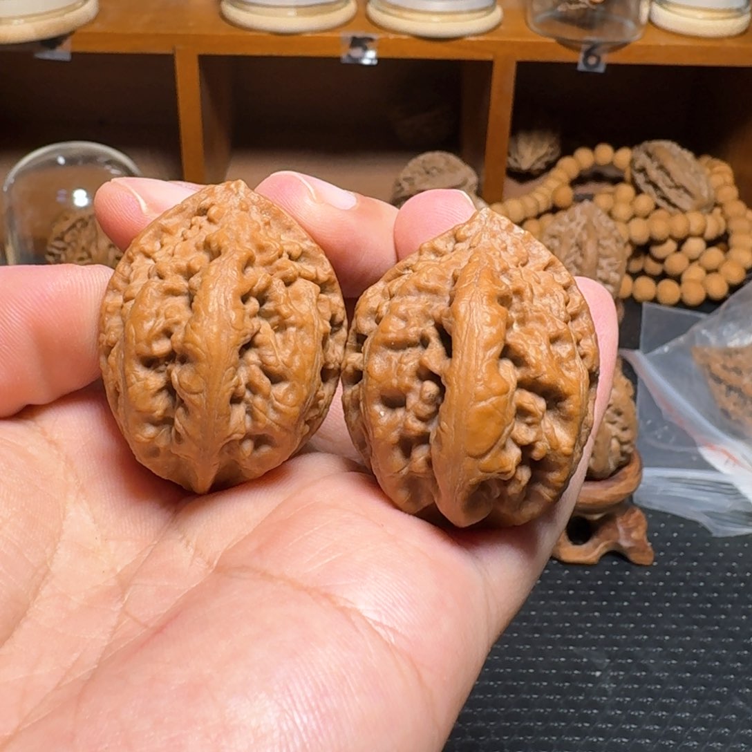 文玩核桃把件40.5肚霸王龙