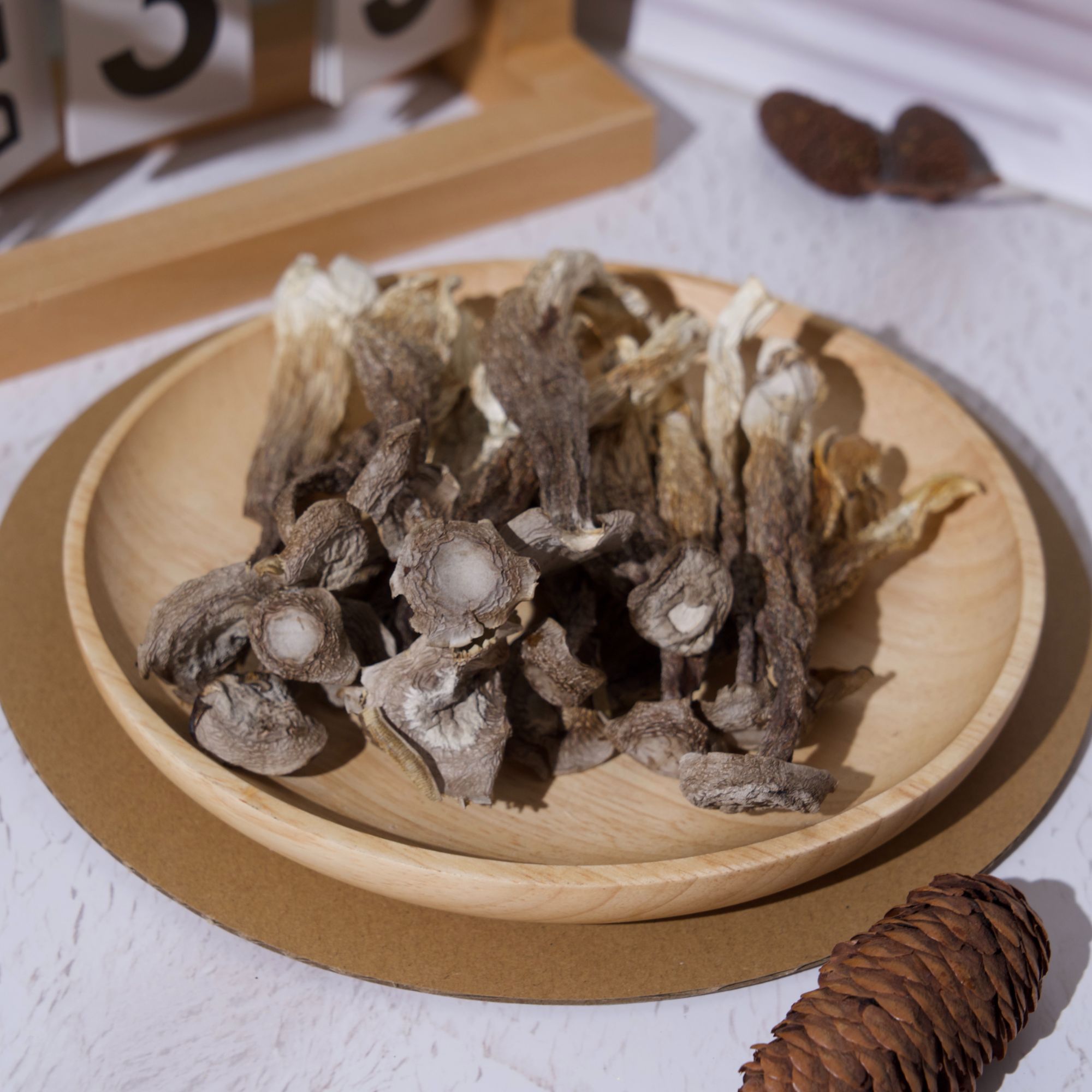 高山鹿茸菇脱水蔬菜农家干货炒菜煲汤鲜香脆嫩