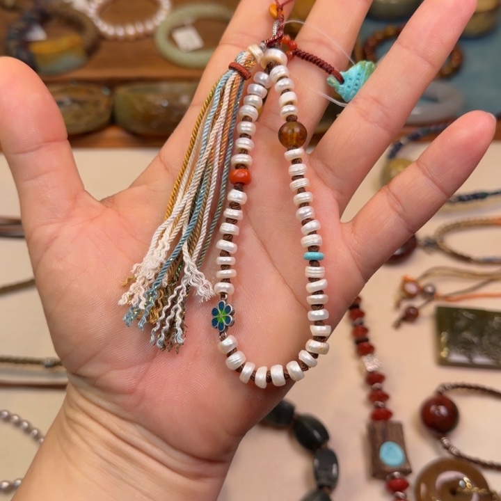 未镶嵌手绳淡水珍珠