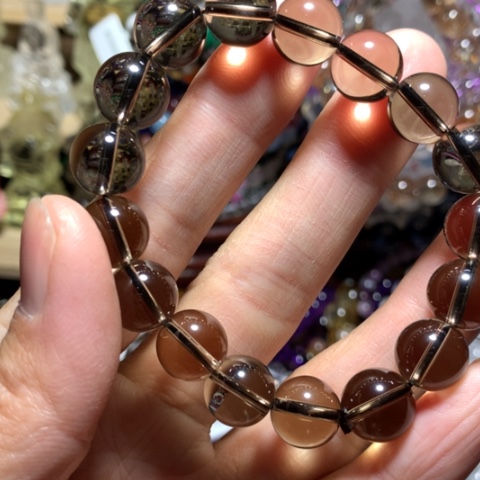 烟晶手串未镶嵌12mm手串