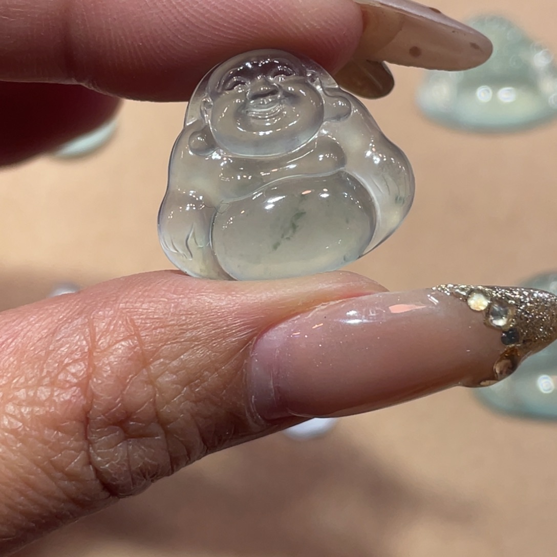 颈饰未镶嵌翡翠佛公