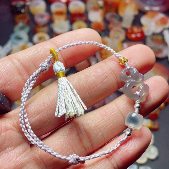 玛瑙/玉髓手链未镶嵌