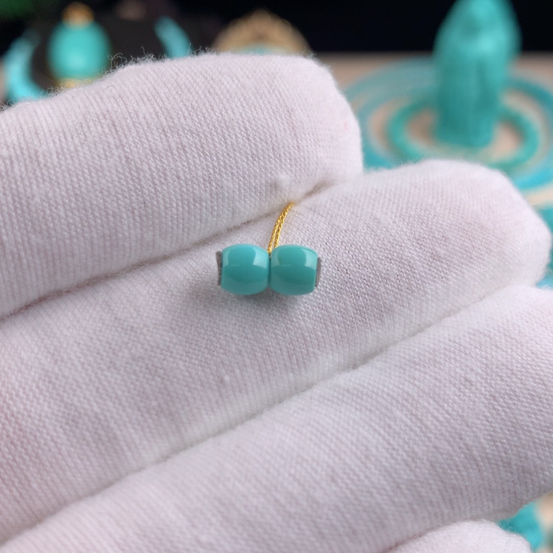 【闪购商品】绿松石珠宝半成品未镶嵌