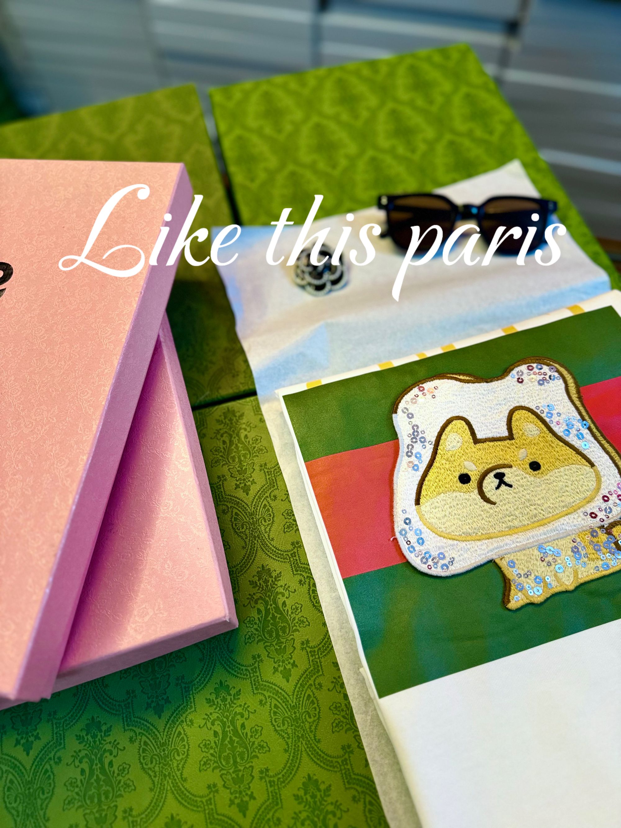 CY【吐司狗】轻奢时尚百搭 重工3D立体毛巾刺绣夏季设计感短袖