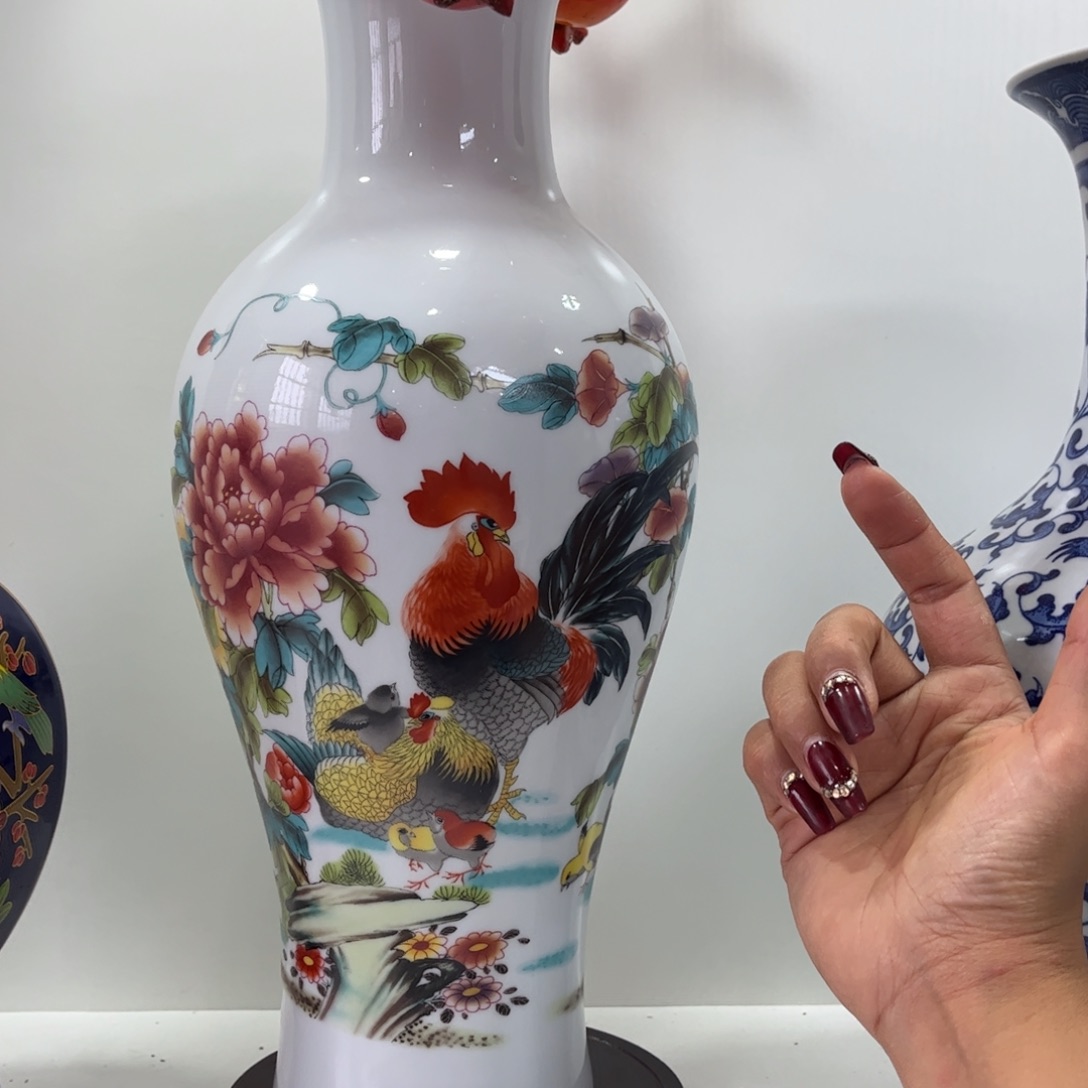 景德镇陶瓷花瓶摆件