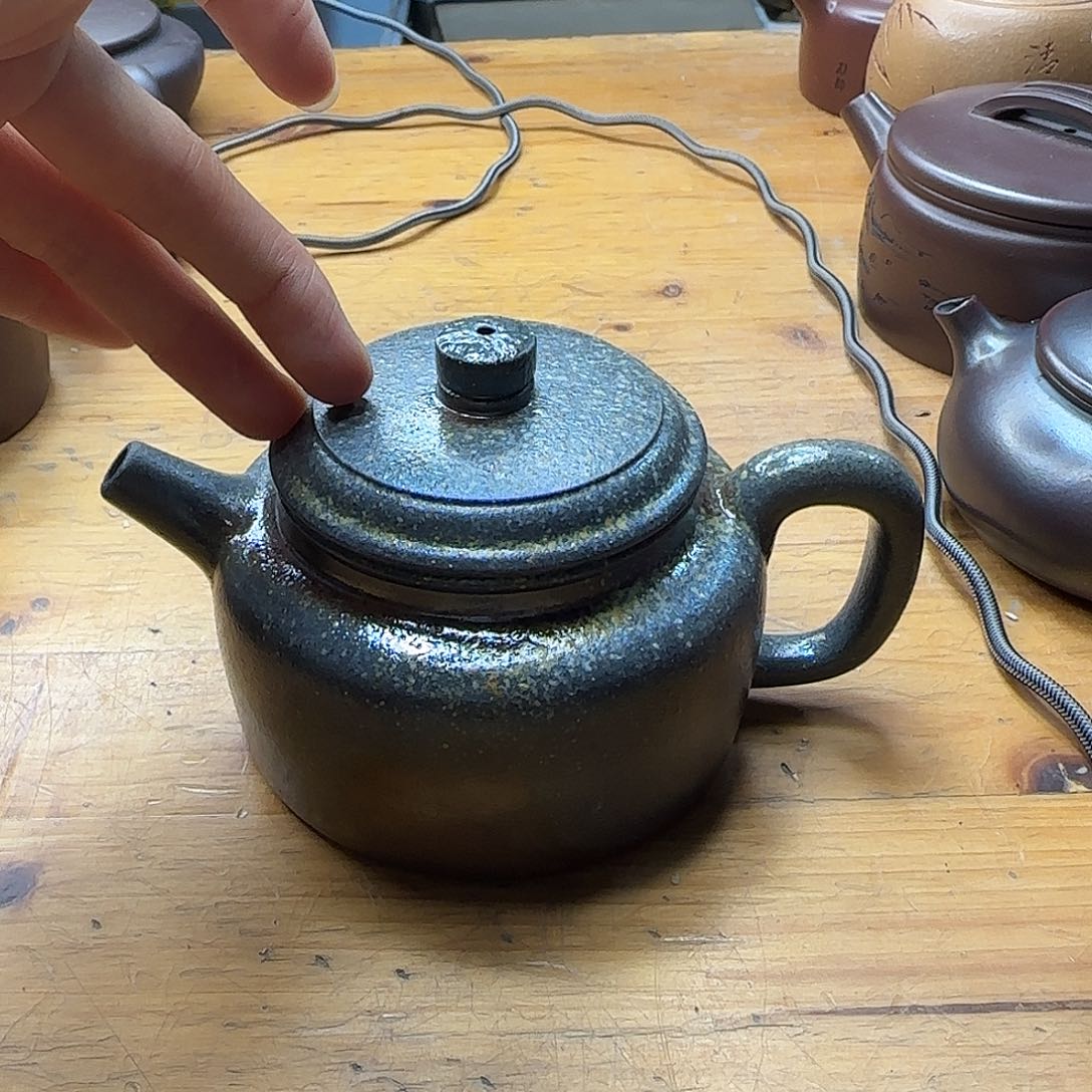 紫砂茶壶民间手艺人全手工制作