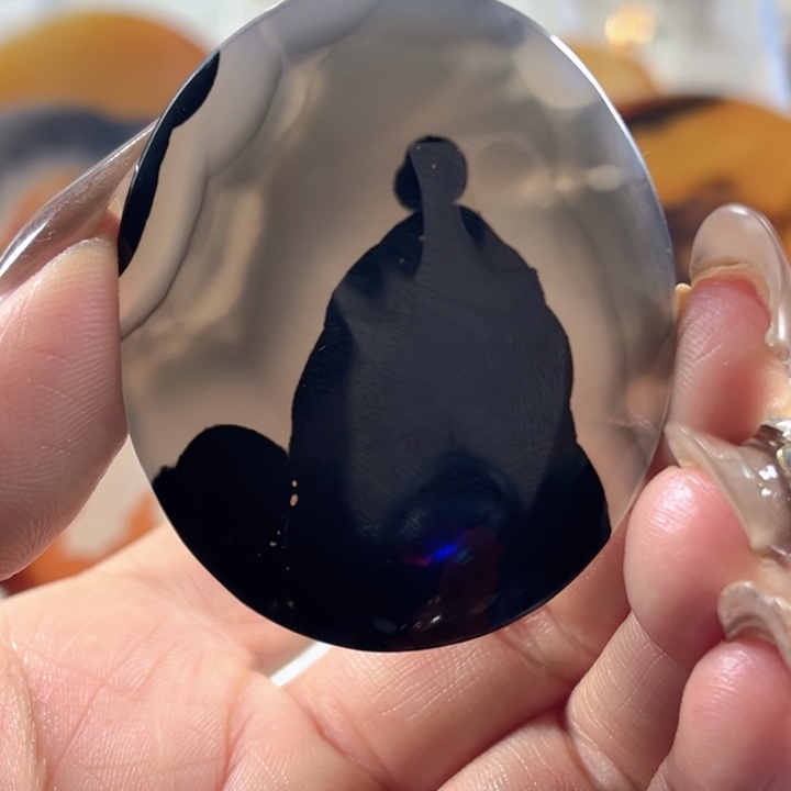 H***号玛瑙/玉髓合金颈饰