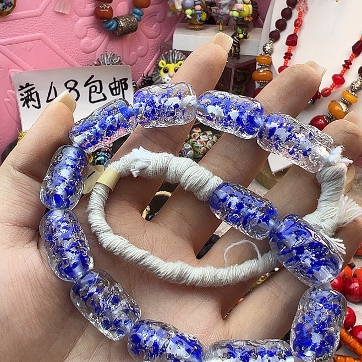 毛衣链琉璃尼泊尔琉璃