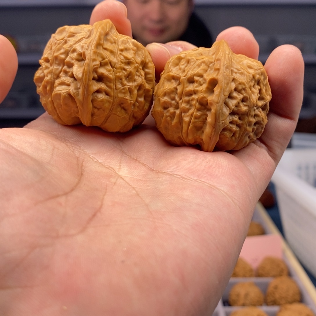 文玩核桃把件全品南瓜墩43