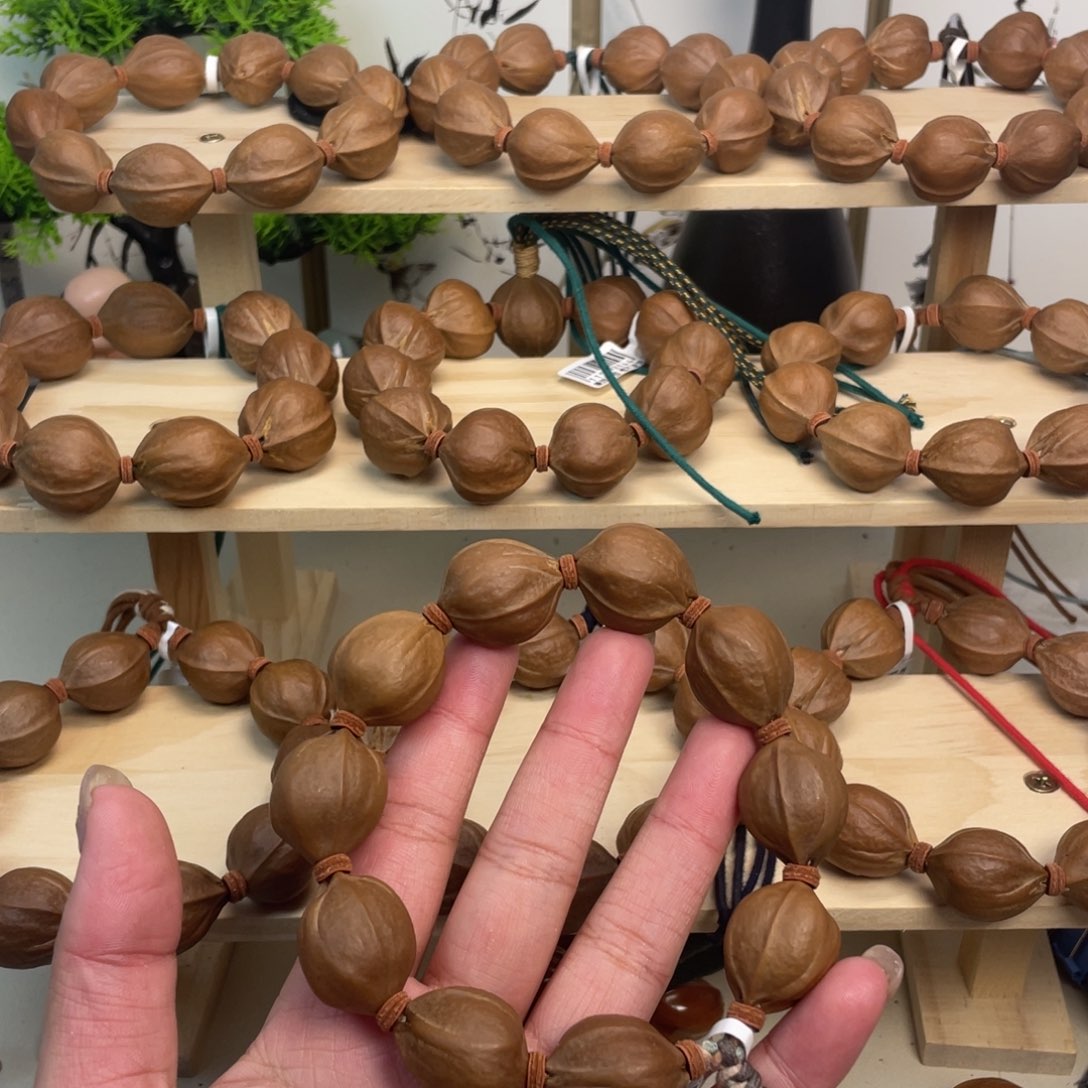 小***溜橄榄核手串/手链20*25梅林铁核