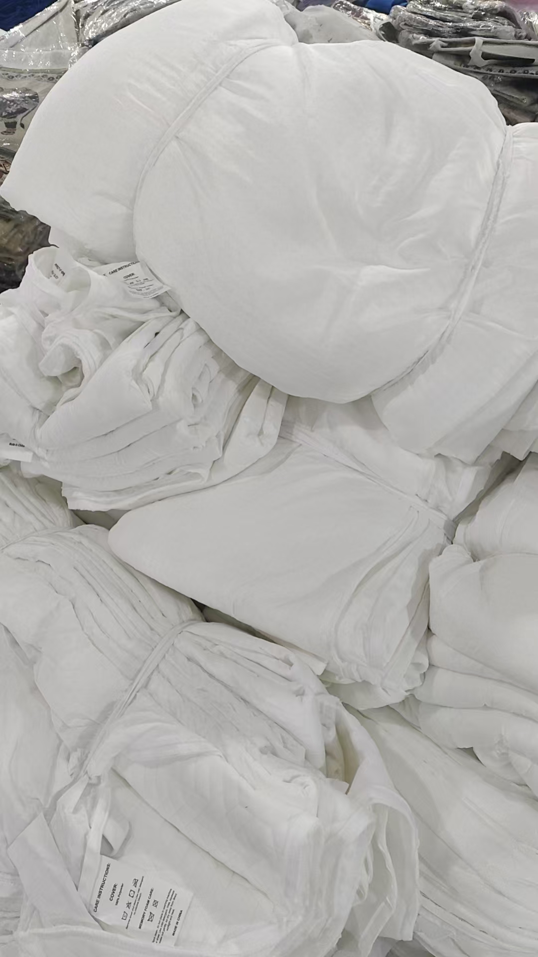 白色针织棉加厚多用途床垫罩床罩保护罩约99*200