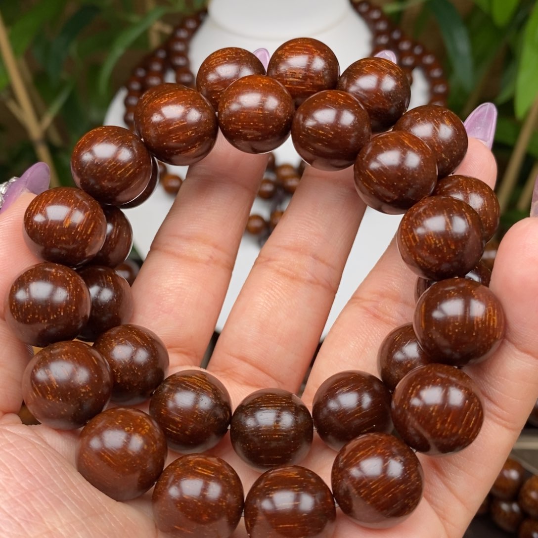 贡木手串/手链贡木1.5红冰果冻星空