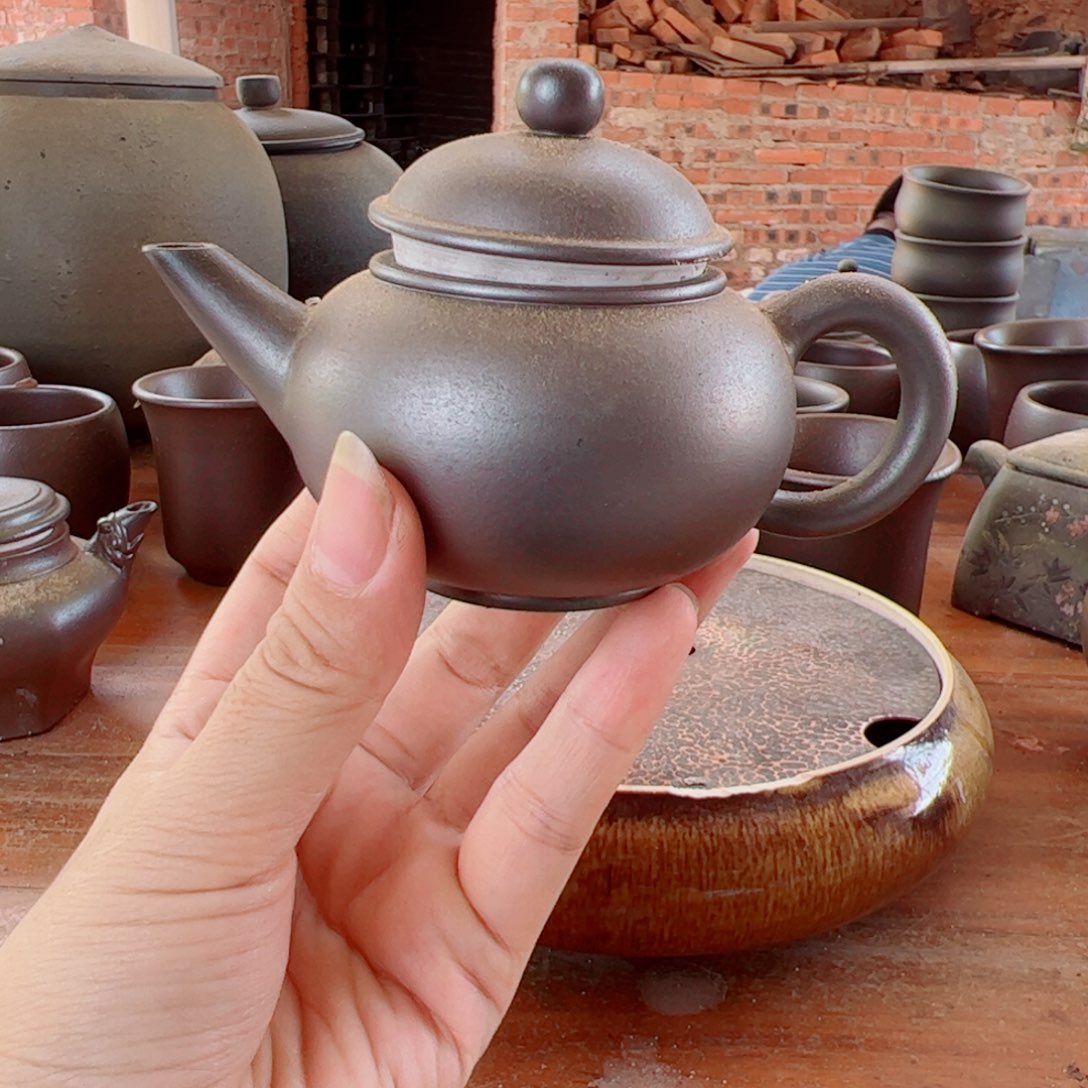 坭兴陶贵台龙窑柴烧茶器A13