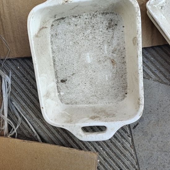 瓷长方盘，国营四厂库存