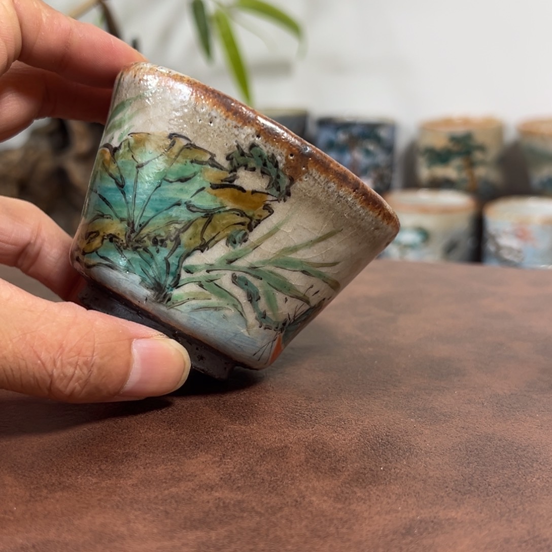 杯子景德镇匠心窑手工制作工艺