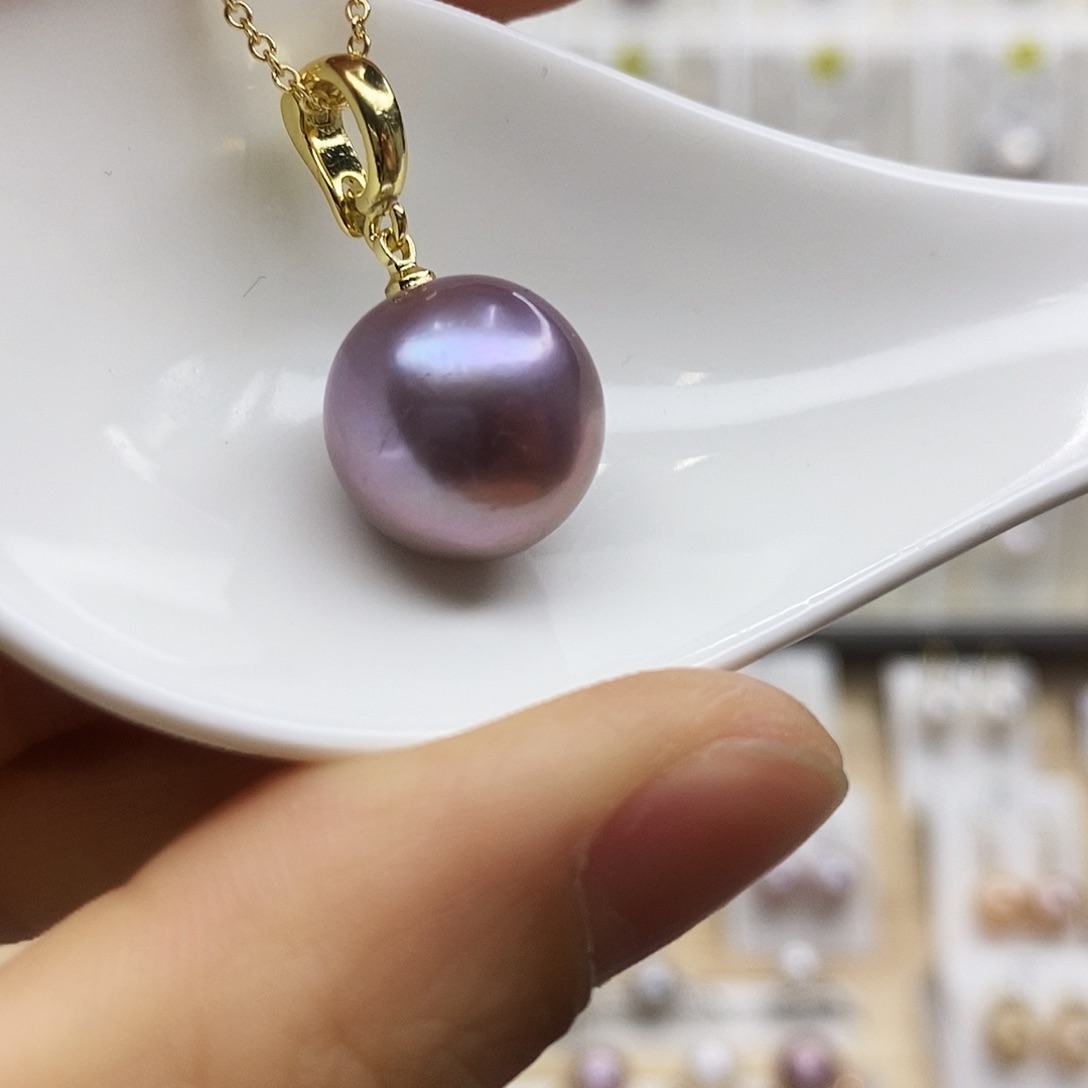 淡水珍珠颈饰合金