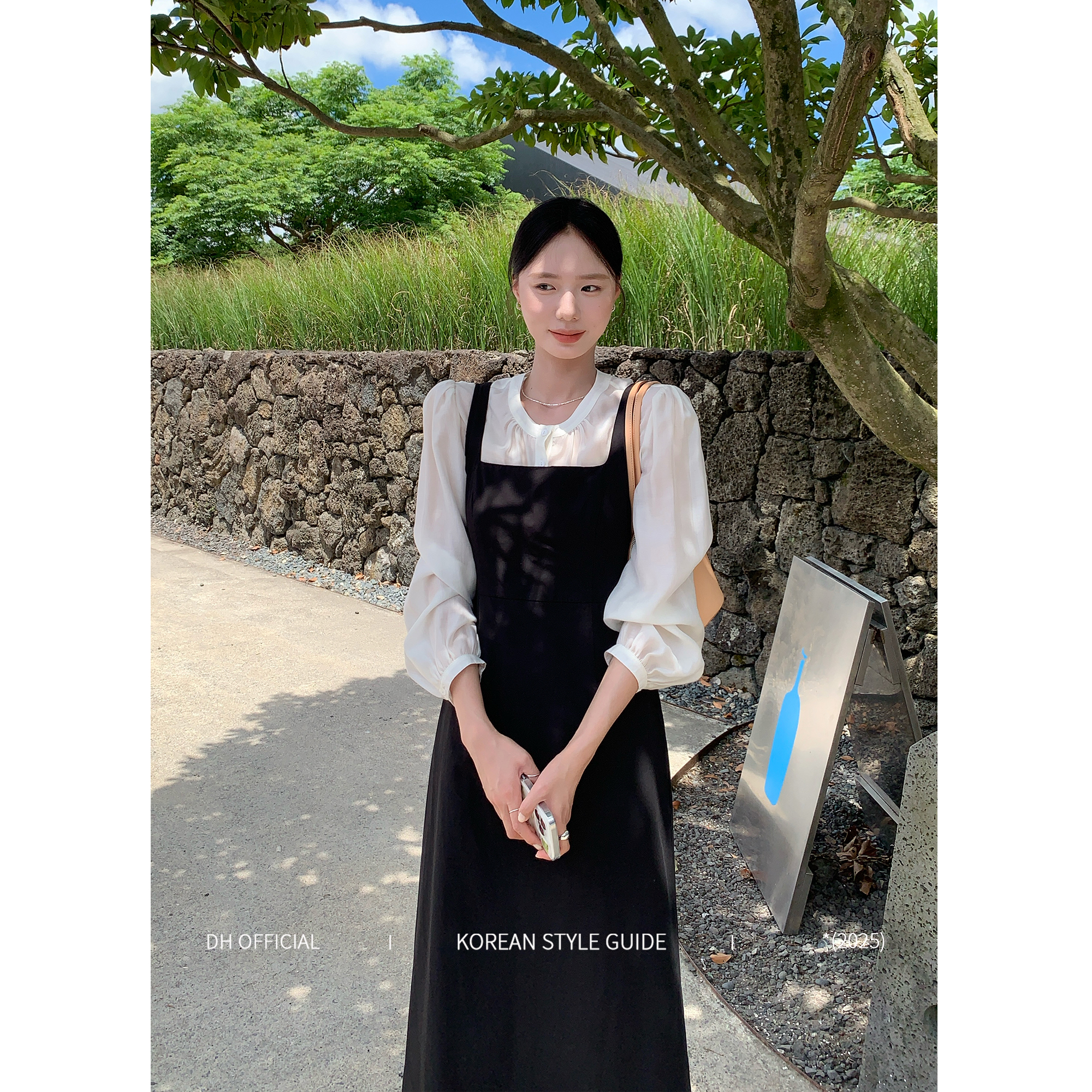 DH OFFICIAL 大花【清冷梦境 chilly】法式天丝慵懒松弛感百搭衬衫