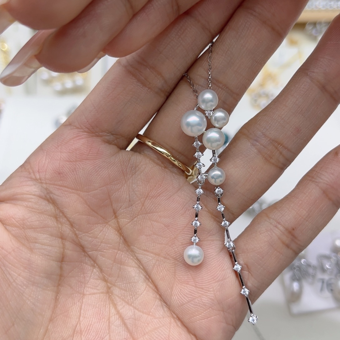 可***儿戒指合金淡水珍珠