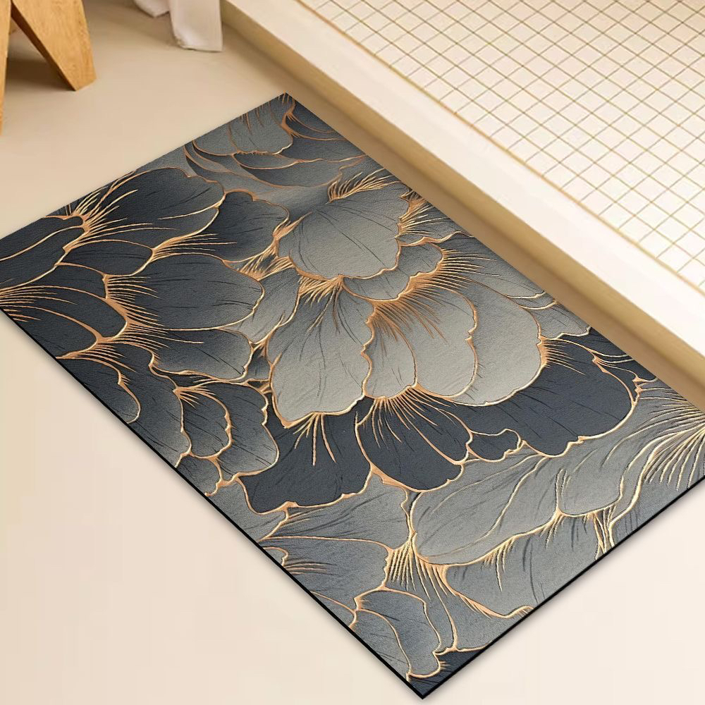 G57【100*160cm】可裁剪入户门硅藻泥浴室地垫卫生间吸水速干防滑垫