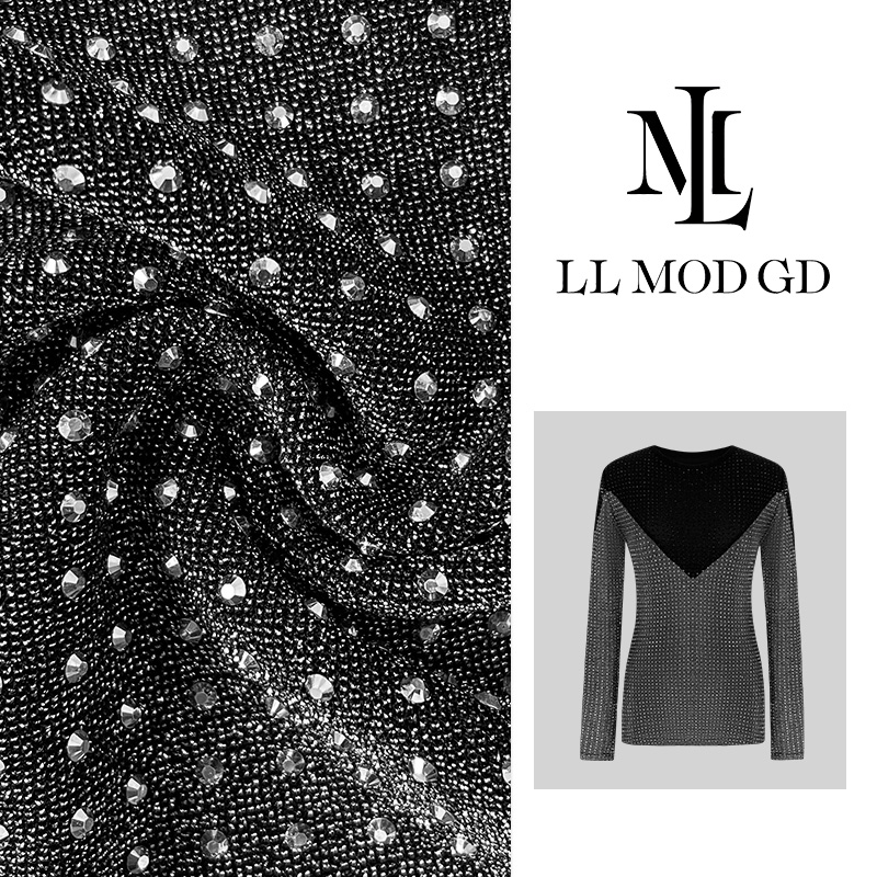 LL MOD GD | 潮流时尚休闲百搭长袖设计师拼接运动T恤YL-250282