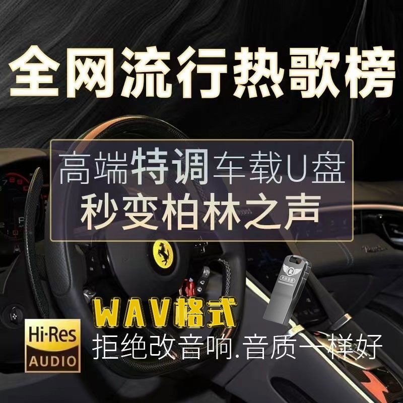 人声发烧高音质WAV无损音源下载wav母带hifi车载音源
