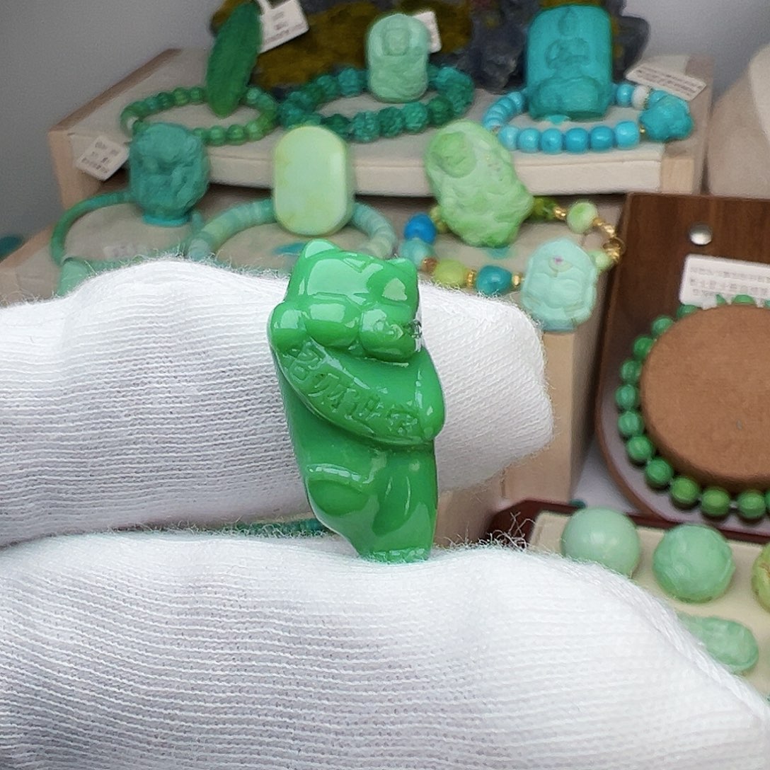 未镶嵌绿松石主播夏