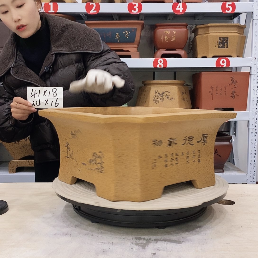 紫砂花盆紫砂花盆