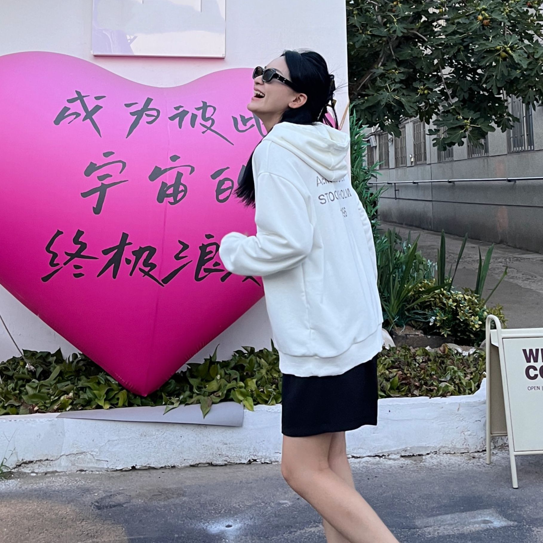 连帽卫衣做旧A*c春季新款