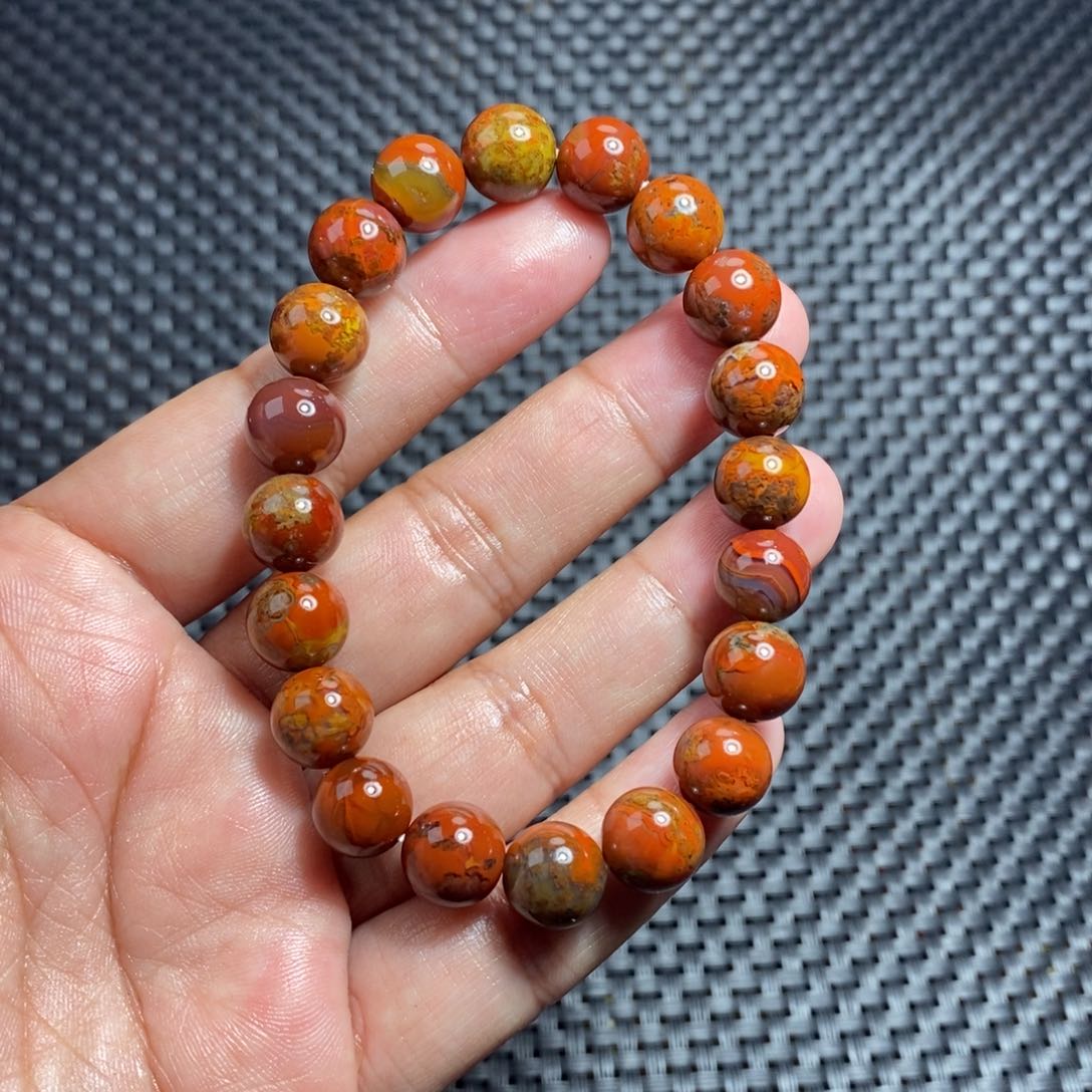 玛瑙/玉髓战国红未镶嵌