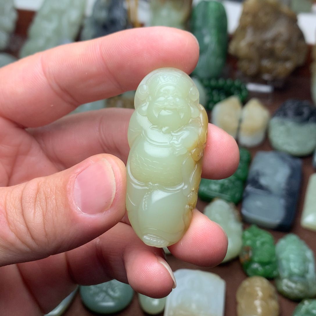 和田玉挂件未镶嵌