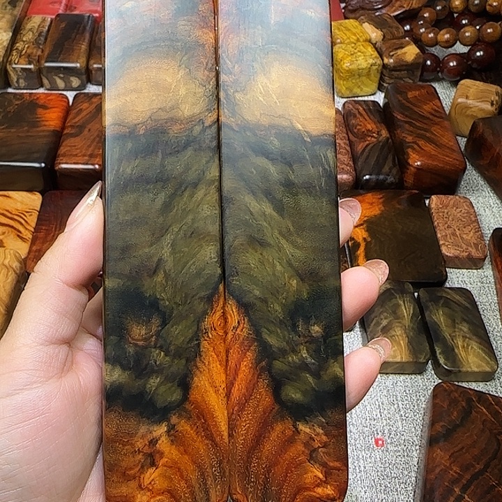 绝****木大红酸枝书签料85