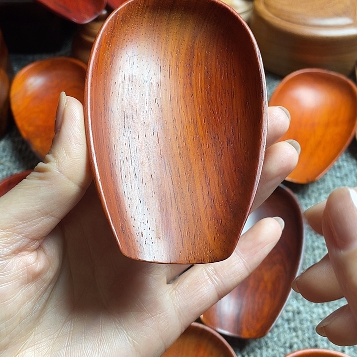 木微凹黄檀小茶则