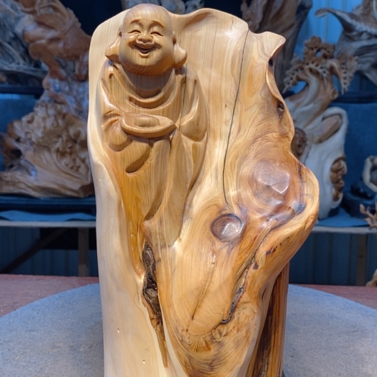 柏木（崖柏）根雕摆件