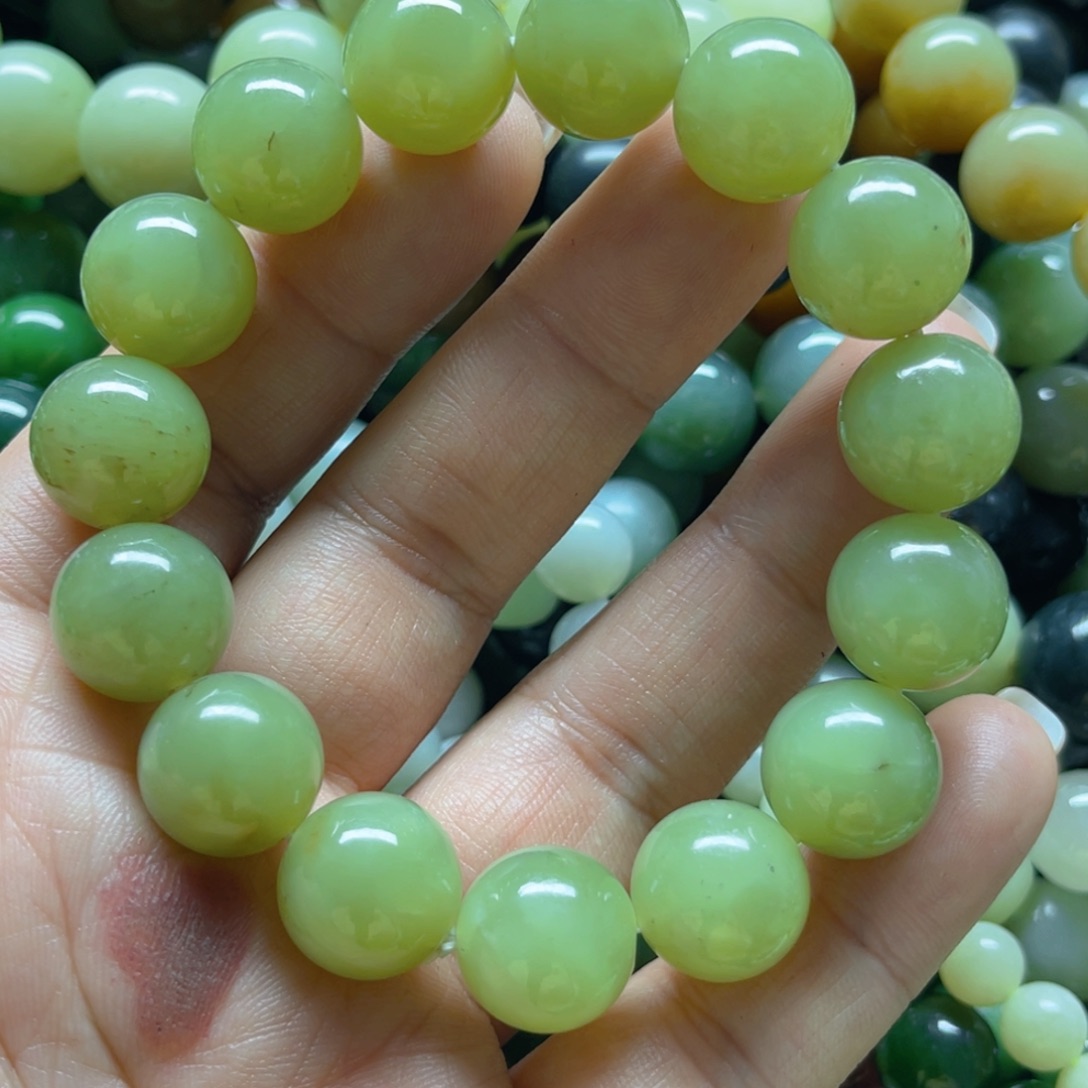 和田玉手链未镶嵌