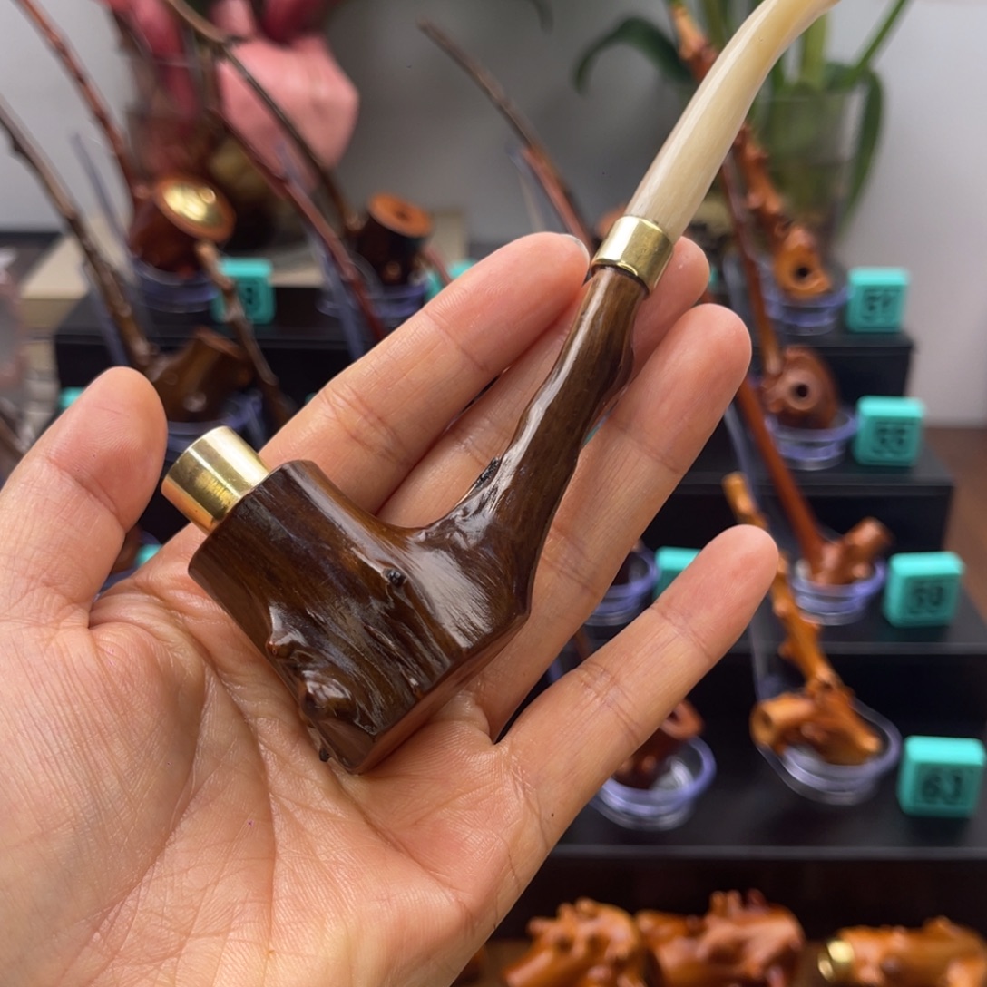 荒***贵州檬子木烟斗一物一拍
