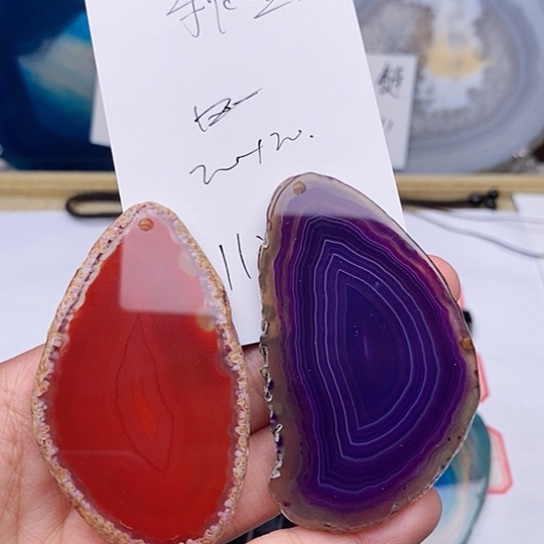 玛瑙/玉髓颈饰未镶嵌秋*